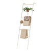 IRIS USA Clothing Rack, Blanket or Garment Ladder, Easy to