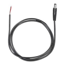 QUARKZMAN DC Power Pigtails Cable 5.5mm x 2.5mm Male Barrel Connector to Bare Wire Open End 100cm for CCTV Camera DVR LED Strip