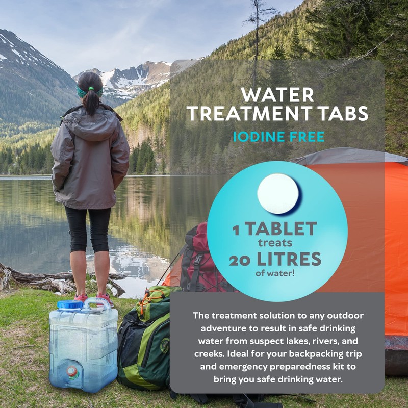 Pristine Water Treatment Tabs 167 mg, 50 Tablets, 1 tab