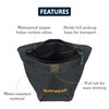 RUFFWEAR Pack Out Bag, Dog Poo Bag Roll Dispenser, Fabric