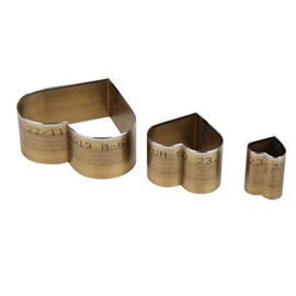 Practical Leather Cutting Die Leather Punch Crafts Punching Tools DIY Leather(Heart-Shaped)