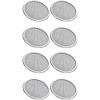 8 Pack Sprouting Screen Lids, Stainless Steel Lid Screen for
