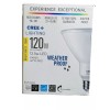 Cree 120W Bright White(3000k) 13.5w 40• Flood Weather Proof Light
