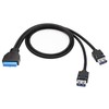 Xilaghy USB 3.0 Front Panel Cable, Motherboard 19/20pin Header Male