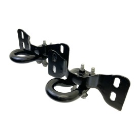 Ford Tow Hook Ford F250 F350 F450 F550 SD Front Black 2017-2026 OEM HC3Z17A954A Pair
