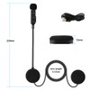 Motorcycle Helmet BT Headset Hands-free Speaker Motorcycle Headset with Song