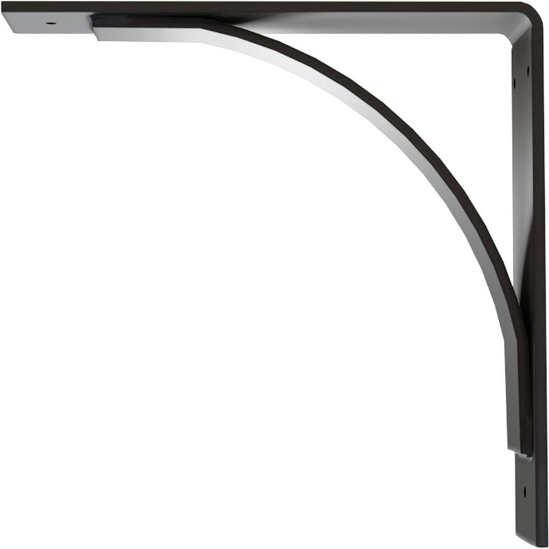 3"W x 12"D x 12"H Morris Steel Bracket, Powder Coated
