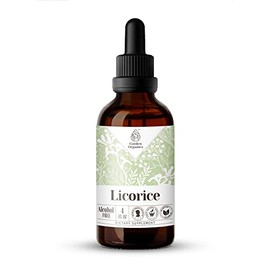 Licorice Alcohol-Free Natural Tincture Extract, Immune System Booster, Liquid Drops Made from 100% (4 fl oz)