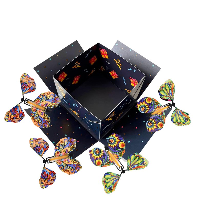 Butterfly Explosion Box, Explosion Box, Gift Box, Pop Up Surprise
