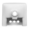 Small Wall Mount Bathroom Sink 12.4"x11" White