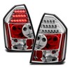 AmeriLite LED Chrome Replacement Taillights Set For Chrysler 300/300C -