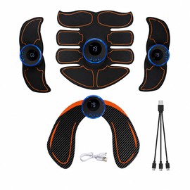 EMS Muscle Stimulator for Home Fitness – Portable Ab, Arm, Leg & Hip Trainer for Daily Workout Support