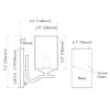 Dream lighting 12volt DC RV Interior LED Wall Lamp with