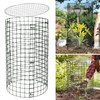 6 Pack Plant Protector from Animals with Lid, 23.15 x