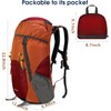 G4Free - Mochila de senderismo ligera y plegable de 40