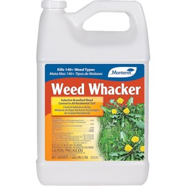 Monterey - Weed Whacker Weed Killer - Selective Broadleaf Weed Killer for Lawns - Kills 140+ Weed Types - Apply Using Sprayer - 1 Gallon Concentrate