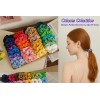 Set De 40 Scrunchies De Satén, Gomas Para El Pelo