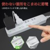 SAYBOUR Power Strip, Lightning Guard, Individual Switch, Power Saving Tap,