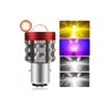 Faros Led Para Moto Ba20d H4 Luces De Parpadeo Intenso