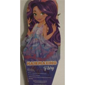 Xtreme Play Hairmazing Doll Fairy 12" Blue Long Hair Green Eyes New Buffer fly Wings