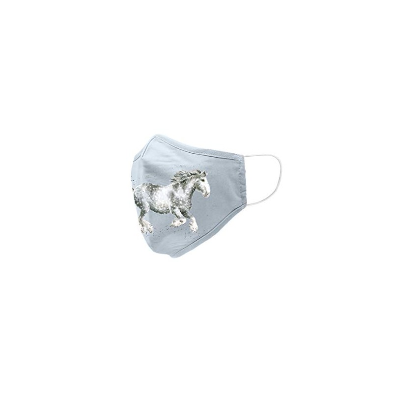 Wrendale Designs Wrendale Cotton Bamboo Face Cover Dapple Grey Adult