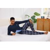 Jahetuul Men's Pyjamas Sets Cotton Long Sleeve Pjs for Men