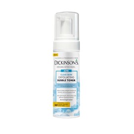 Dickinson’s Witch Hazel Exfoliating Bubble Toner with 0.5% Salicylic Acid, Glycolic Acid & Niacinamide | Clears Pores, Smooths Texture, Brightens Skin | Alcohol-Free, Fragrance-Free | 5 Fl Oz