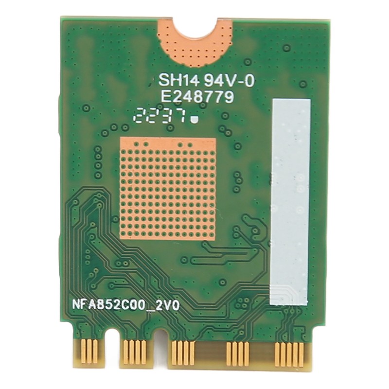 WiFi 6E Wireless Card 2.4GHz 5GHz 6GHz 5374Mbps NGFF BT5.3