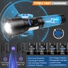 MOREVAC Flashlights High Lumens Rechargeable- Super Bright Tactical Magnetic LED