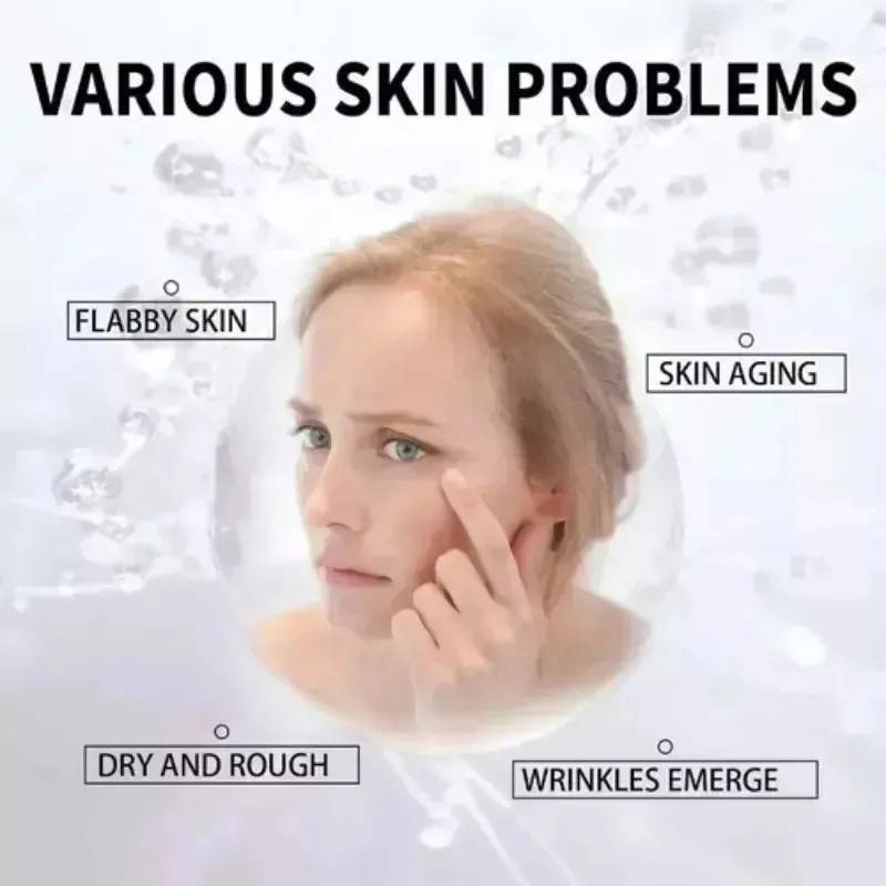 Crema Facial Antienvejecimiento con Retinol, Colágeno y Ácido Hialurónico