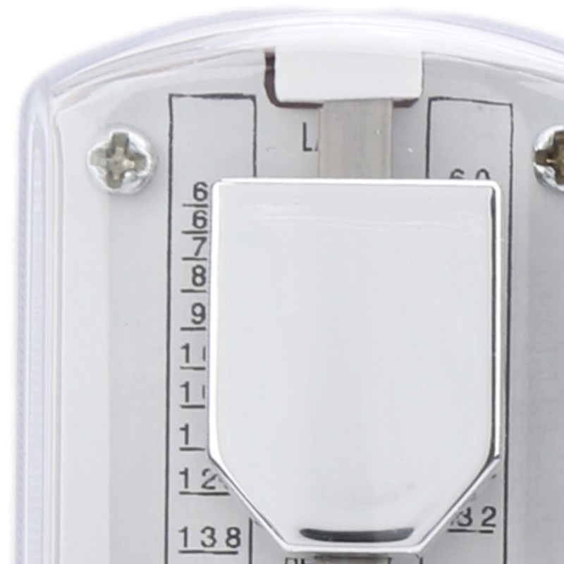 Mini Mechanical Metronome Portable 11x5x3cm White Musical Instrument Accessories for