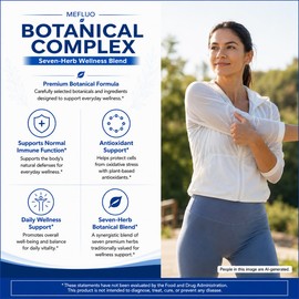 Botanical Complex Seven-Herb Wellness Blend 60 Capsules Supplement