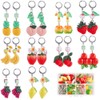 SUNNYCLUE 1 Box 196Pcs Earrings Making Kit Fruit Charms Thanksgiving