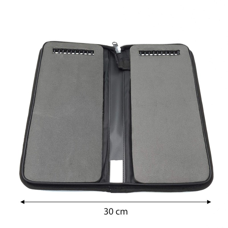 Zite Fishing Stiff Rig Wallet Set Including 24 Boilie Rigs