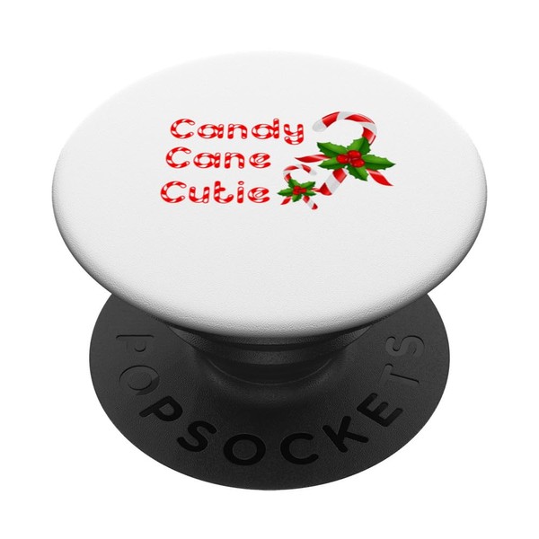 Candy Cane Cutie Funny Christmas Stocking Stuffer Holiday PopSockets Standard