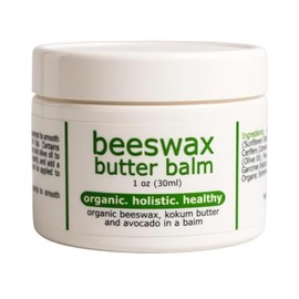 Made from Earth Beeswax Butter Balm: Organic, Holistic and Healthy, 1 oz