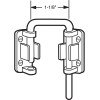 Prime Line Sliding Door Loop Lock 1-1/8 in. Nickel Plated