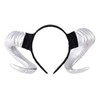 Qhome Gothic Sheep Horn Punk Headband Forest Animal Photography Cosplay