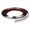 Moldura Tira Para Facia Ventana Puerta Cromo Y Carbon