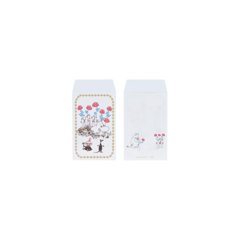 Sunstar Stationery S8908230 Moomin Envelopes, Set of 2, 25 Spring