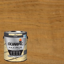 Olympic Maximum 1 gal. Clear Exterior Waterproofing Sealer Low VOC