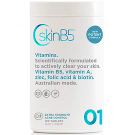 SkinB5 Buy Skin B5 Extra Strength Acne Control 120 Tablets Online | Chempro Chemists