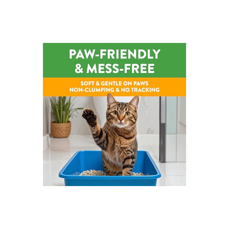 Feline Pine Platinum Non-Clumping Cat Litter, Feline Pine Cat Litter
