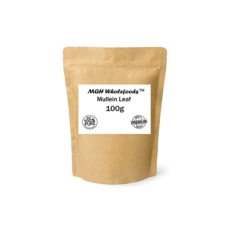 MQH Wholefoods™ Mullein Leaf Herbal Tea Decaf Choose From 50+