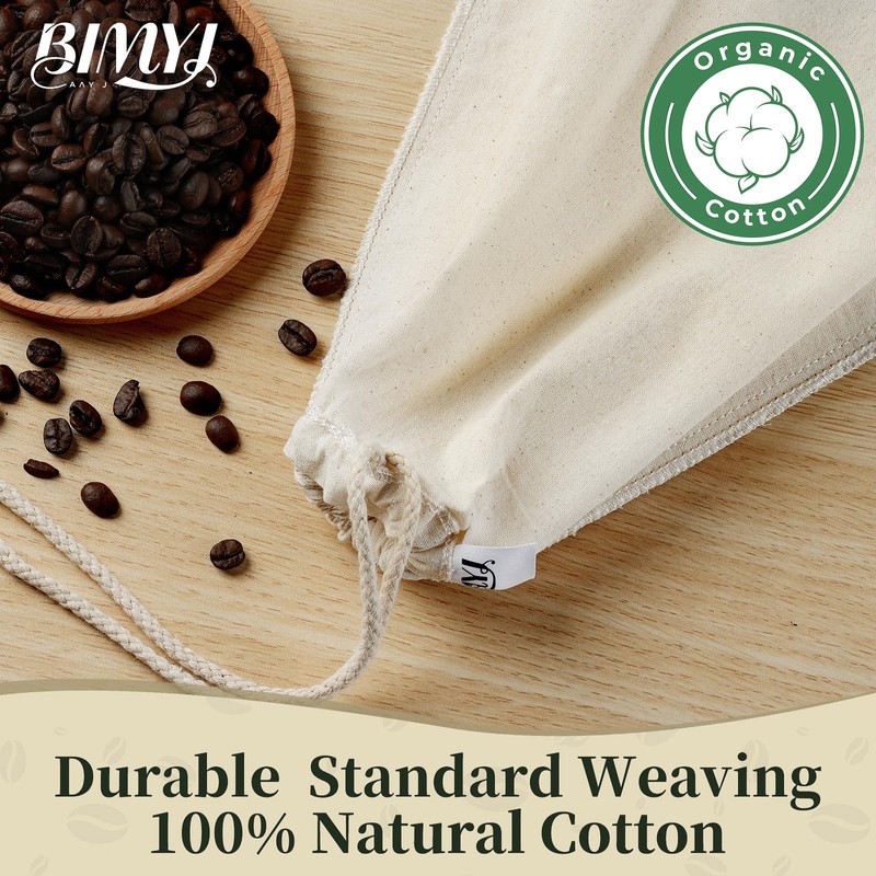 BIMYJ Reusable Cold Brew Bags & Cold Brew Coffee Bags