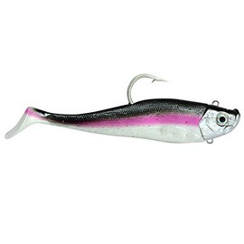 Dieter Eisele Hörminator Shad Rubber Fish + Jig Hook, Sea Bait, Cod Bait, Bait for Halibut, Fishing Lure for Norway, Iceland, Weight/Length/Hook Size: 640 g - 23.0 cm - Size 12/0