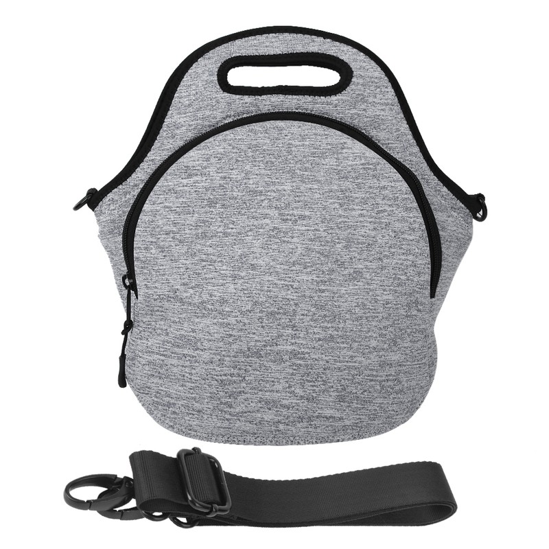 Neoprene Shoulder Strap Sports Bag Insulation Lunch Food Bag for