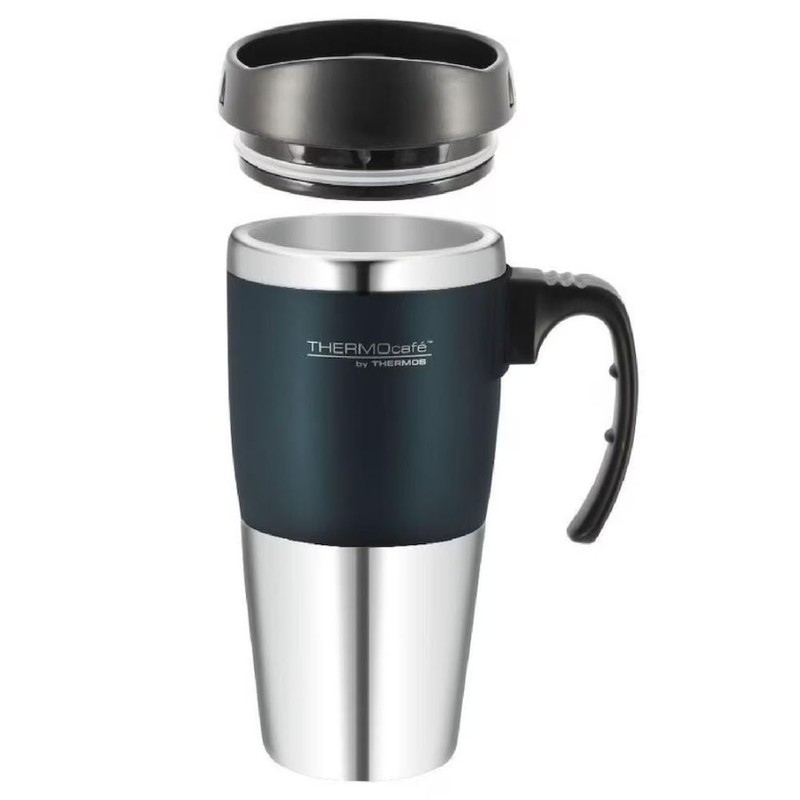 Thermos THERMOcafe Stainless Steel Double Wall Travel Mug 450ml -