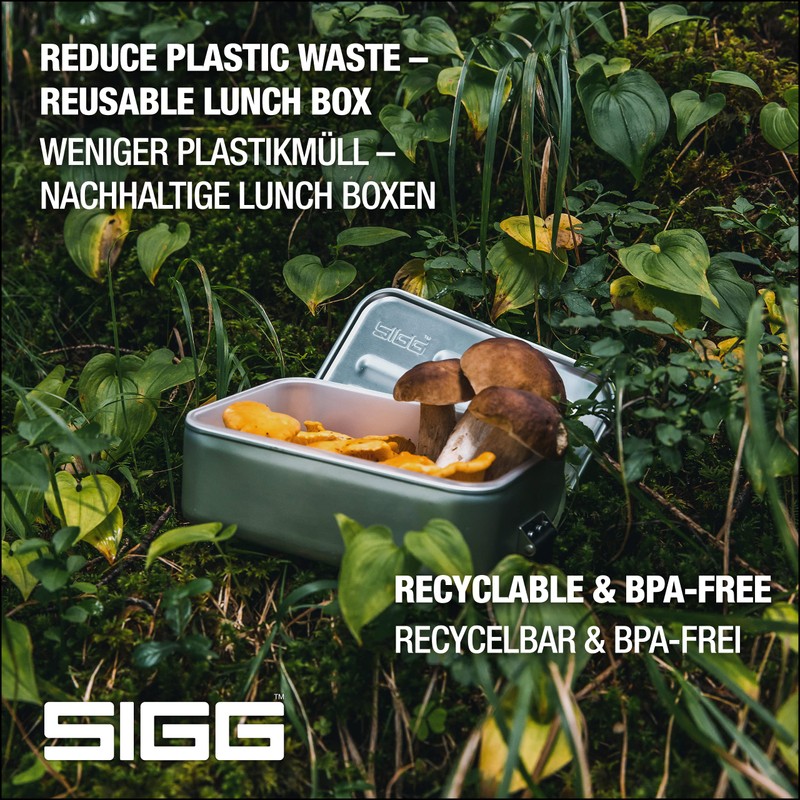 SIGG 8698.00 Food Storage Container Box Rectangular Black, Grey 1