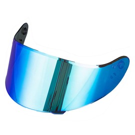 VCOROS - Protector de casco de motocicleta para TORC T15 T15B (azul cromo)